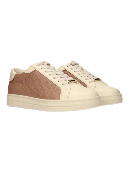 Sneakersy Jimmy Choo skórzane beżowe