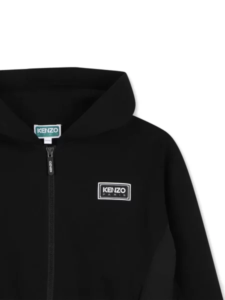 Bluza z kapturem dziecięca Kenzo czarna