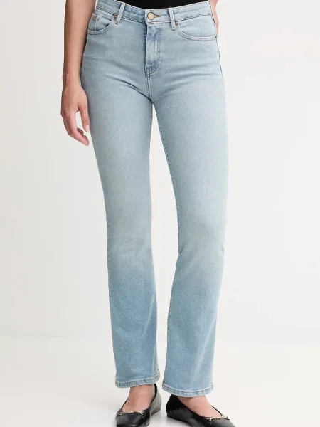 Džíny Tommy Hilfiger medium waist modré