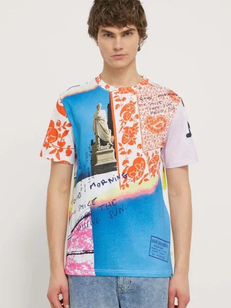 Тениска Desigual LUCAS с десен