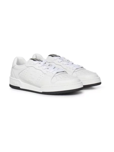Sneakersy Fendi skórzane białe