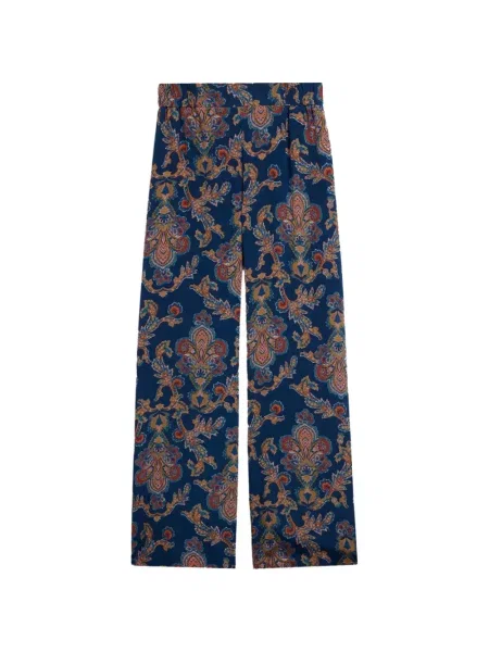 Spodnie Momoni niebieskie