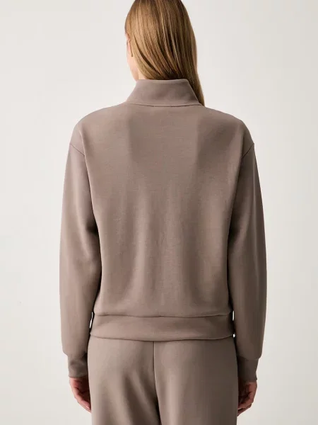 Emporio Armani melegítőfelső női modállal barna