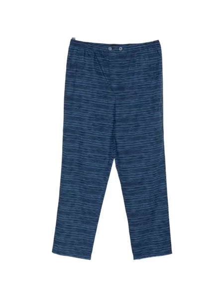 Pantaloni Zegna cu imagine albastru