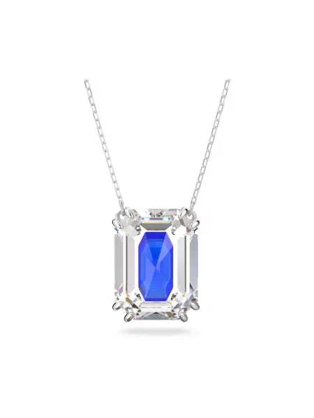 Naszyjnik Swarovski szary