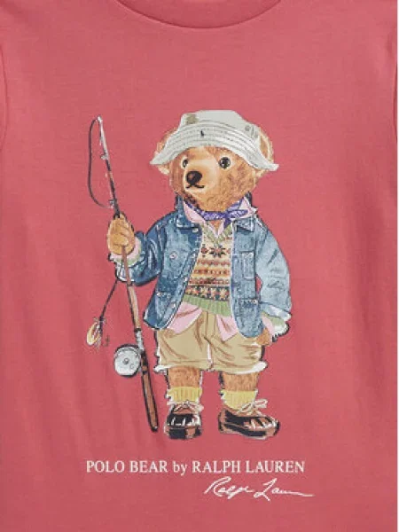 Dětské polotričko Polo Ralph Lauren červené