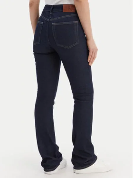 Calvin Klein Jeans Džinsai Tamsiai Bootcut Fit mėlyna