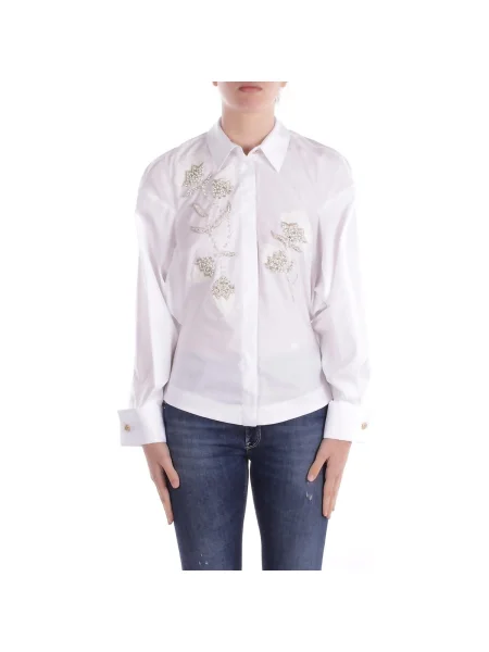 Bluză Elisabetta Franchi alb