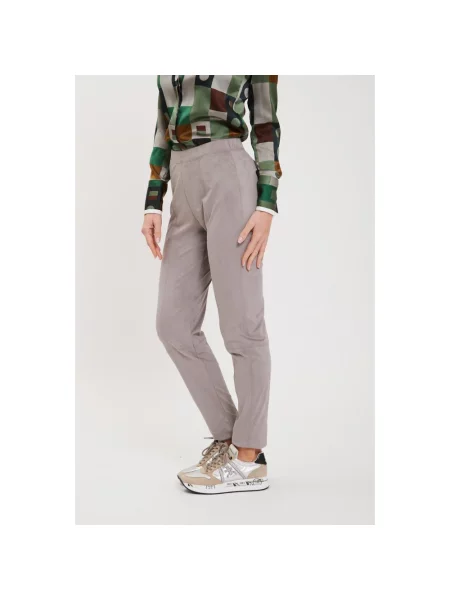 Spodnie Max Mara szare