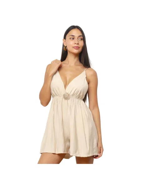 Salopetă La Modeuse bej