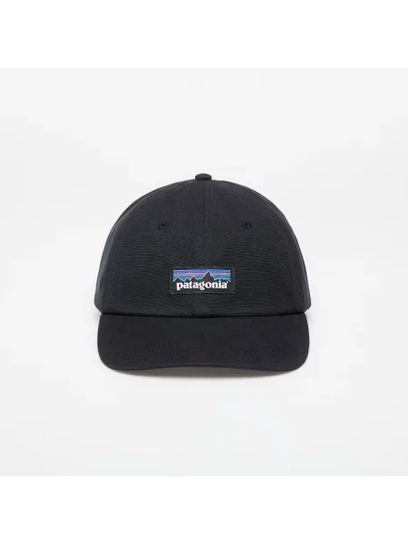 Czapka z daszkiem Patagonia Logo Trucker black czarna