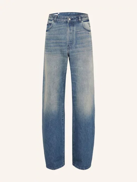 Dries Van Noten Džíny Volného Střihu blue modré