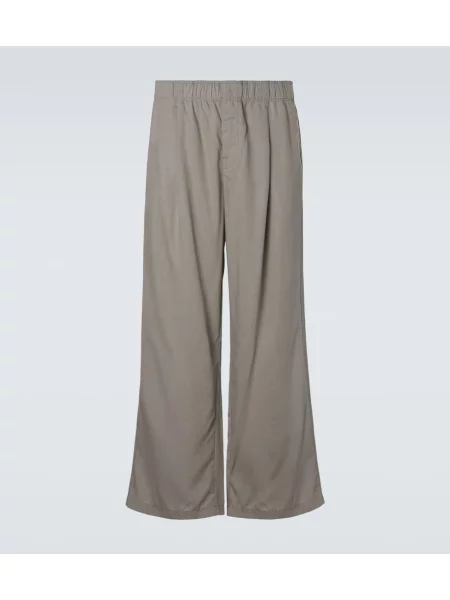 Pantaloni Our Legacy cu picior lat gri