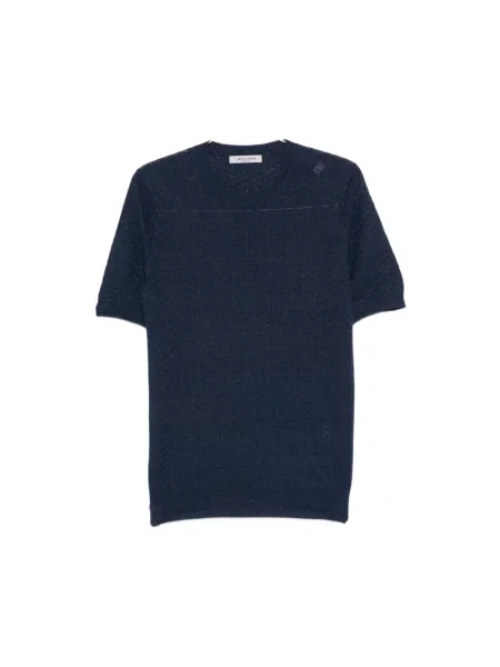 Sweter La Fileria niebieski