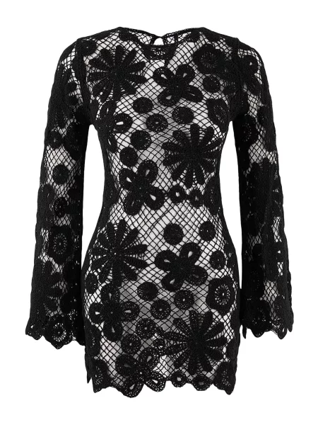 Trendyol Rochie de plaja negru