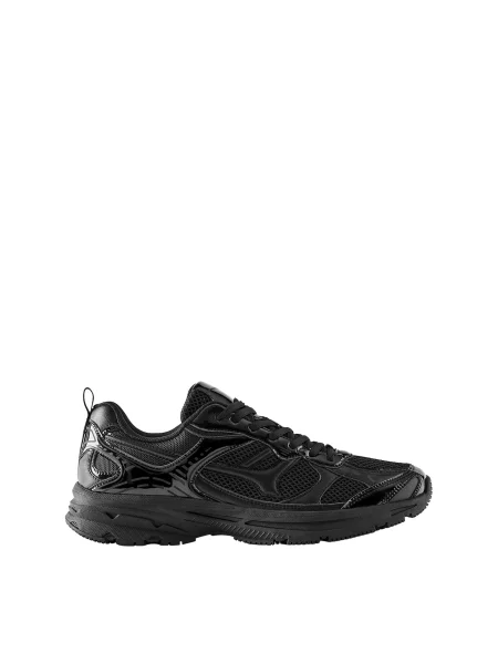 Sneakerși Pull&bear negru