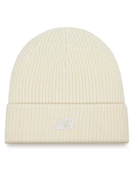 Czapka New Balance beżowa