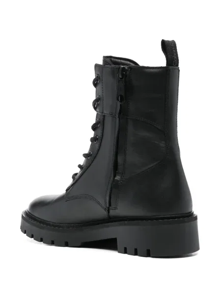 Botine Calvin Klein Jeans din piele negru