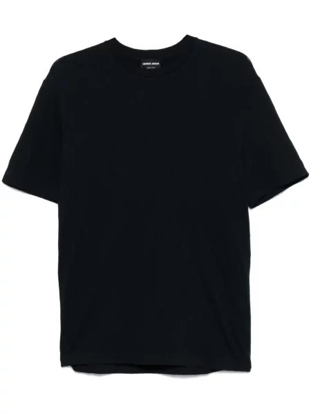 Tricou Giorgio Armani scurt albastru