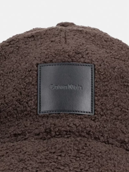 Calvin Klein baseball kapa flisasta črna