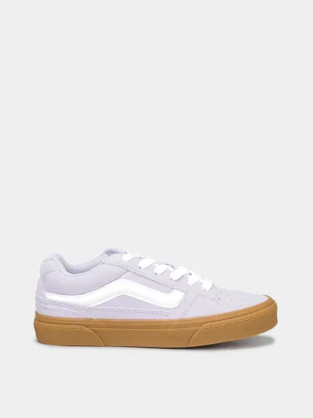 Замшеві Кеди низькі Vans Caldrone фіолетовий