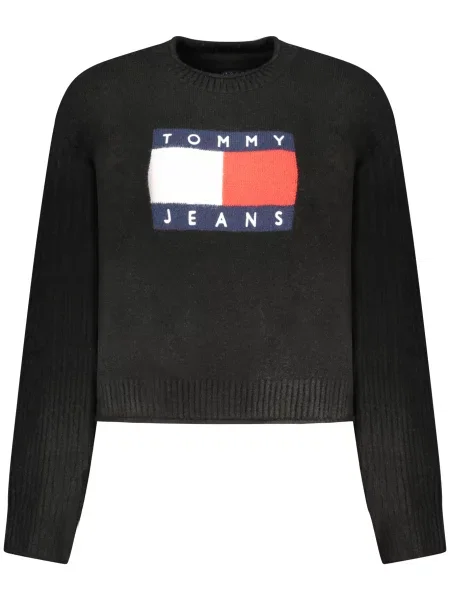Pulover Tommy Jeans negru