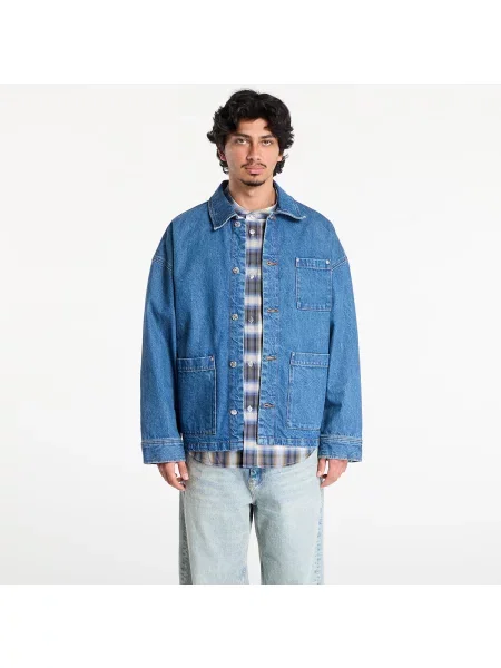 Jacheta A.P.C. UNISEX Jacket Stonewashed Indigo XL