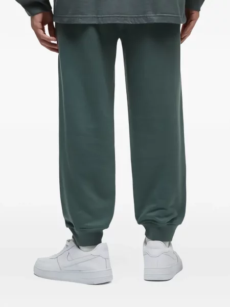 Pantaloni Fingercroxx cu autograf verde