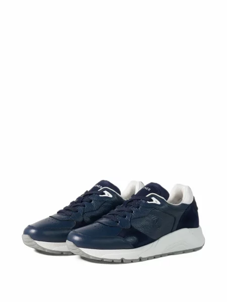 Sneakerși Bogner din piele albastru