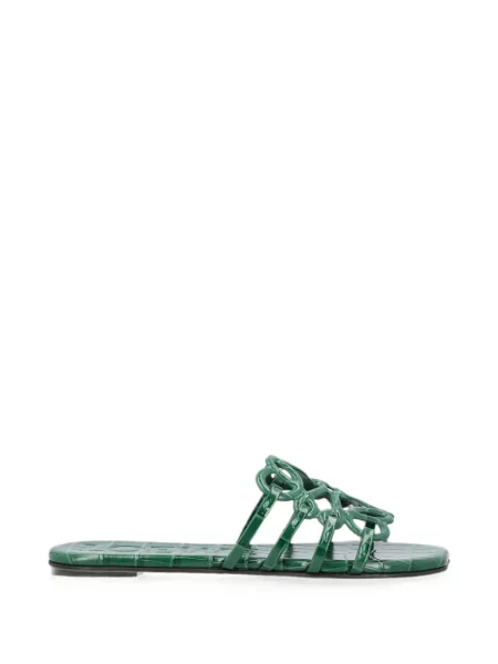 Sandale Loewe din piele verde