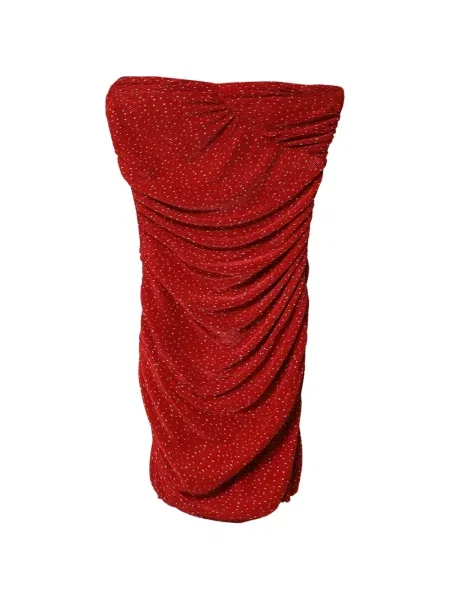 Rochie mini Maje cu buline de costum roșu