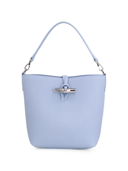 Geantă Longchamp din piele albastru