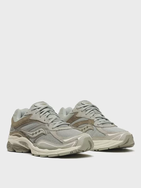 Замшевые кроссовки Saucony серые