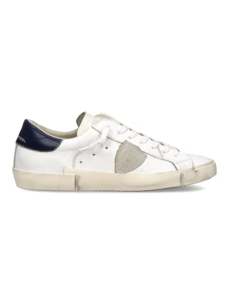 Philippe Model Obuwie Mężczyzna 41 EU Skóra Prsx Sneakers biały