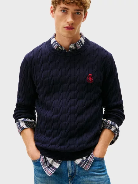 Класичний светр Tommy Hilfiger синій