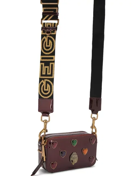 Kurt Geiger De piele geantă pe umăr SHOREDITCH bordo