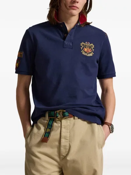 Кожени чорапи Polo Ralph Lauren с отворена пета с пейсли десен бяло