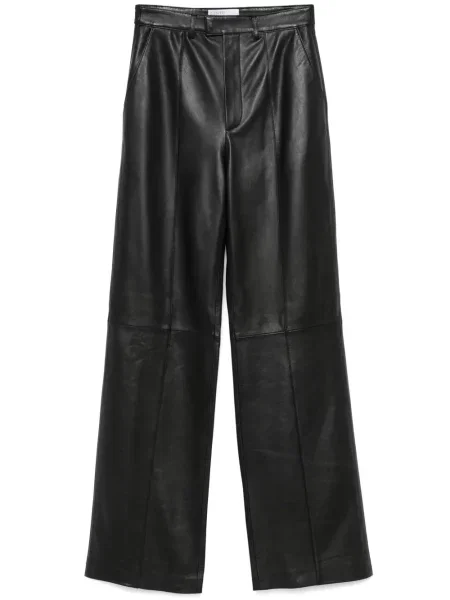 Pantaloni Giuseppe Di Morabito din piele negru
