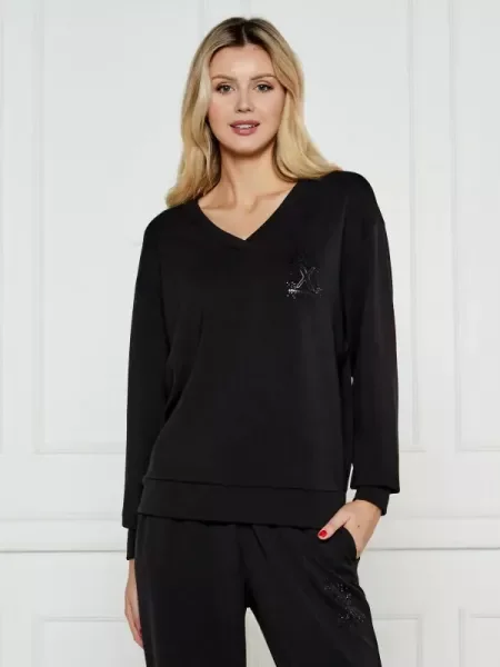 Armani Exchange Pulóver fekete