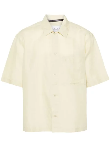 Къс риза Calvin Klein Jeans зелено