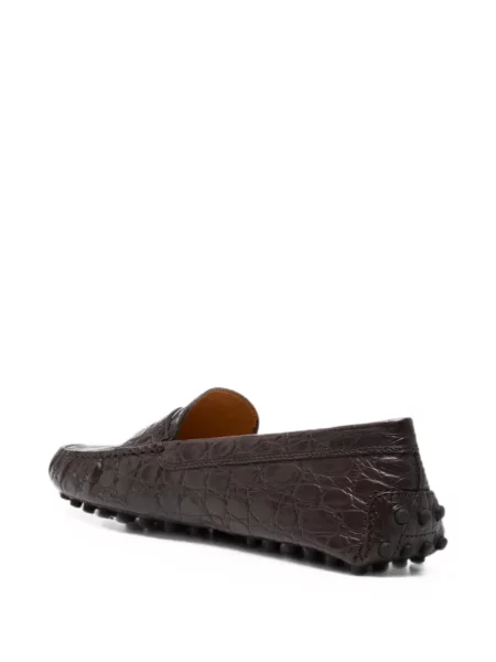 Pantofi loafer Tod's din piele maro