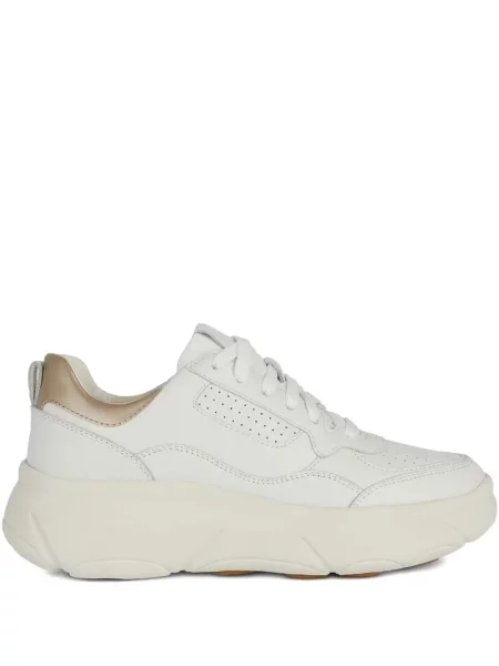 Sneakerși Geox chunky alb