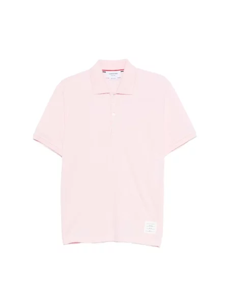 Koszulka polo Thom Browne różowa