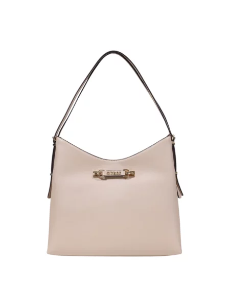 Torebka hobo Guess beżowa