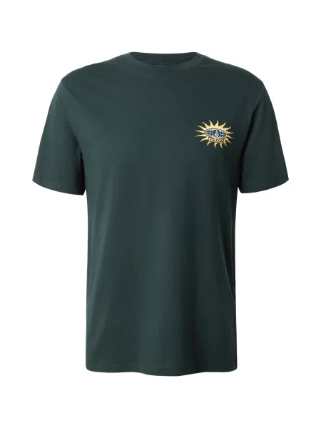 Volcom Tricou Sunlog deschis / galben / verde pin albastru