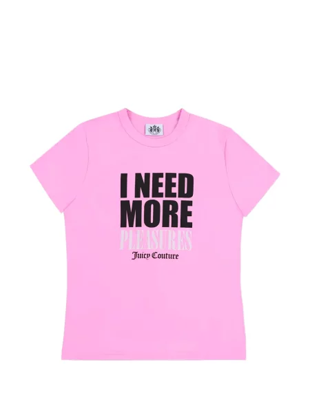 Scurt tricou Juicy Couture roz