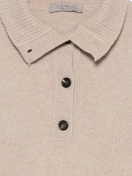 Gulerat tricou polo D.exterior