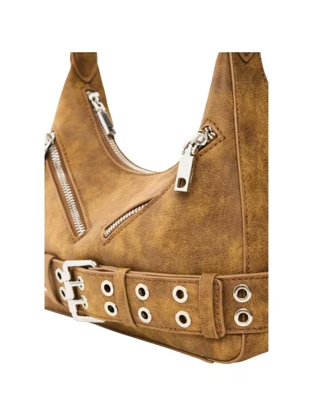 Crossbody táska Desigual bézs