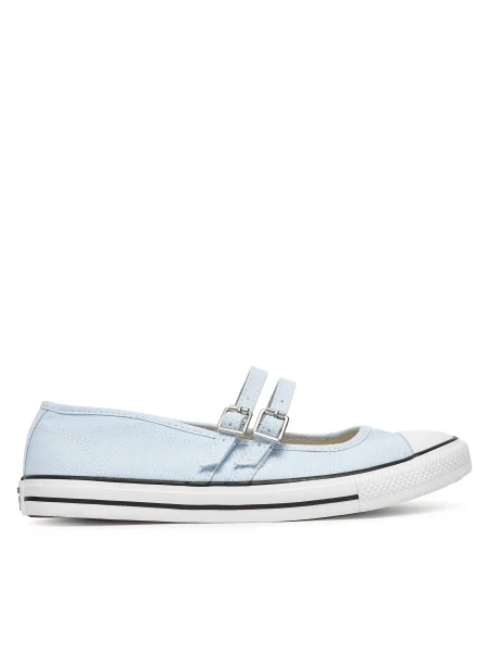 Балеринки Converse светлосиньо