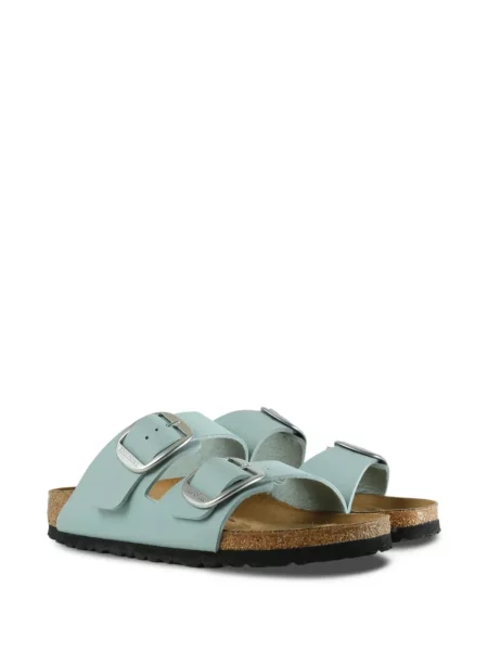 Sandale Birkenstock cu cataramă verde